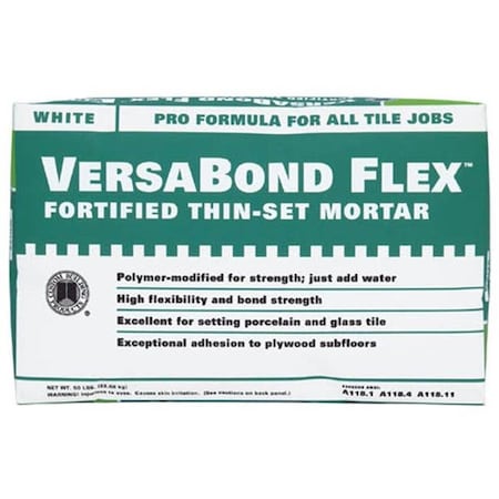 Custom Building Products Custom Building Products 50 Lb VersaBond Flex Fortified Thin Set Mortar  MTWS50 10186421841